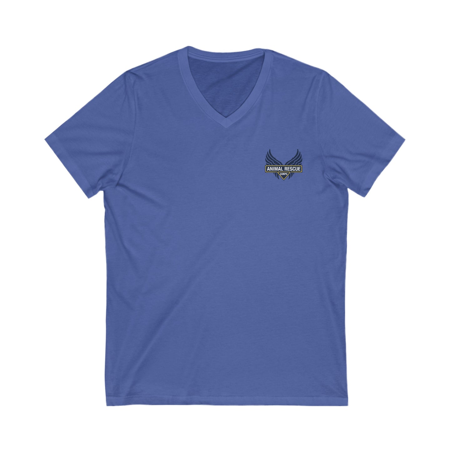 Unisex Jersey Short Sleeve V-Neck Tee - ARC Logo