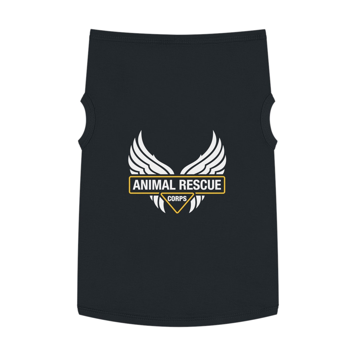 ARC Logo Companion Animal Black Tank Top with white logo
