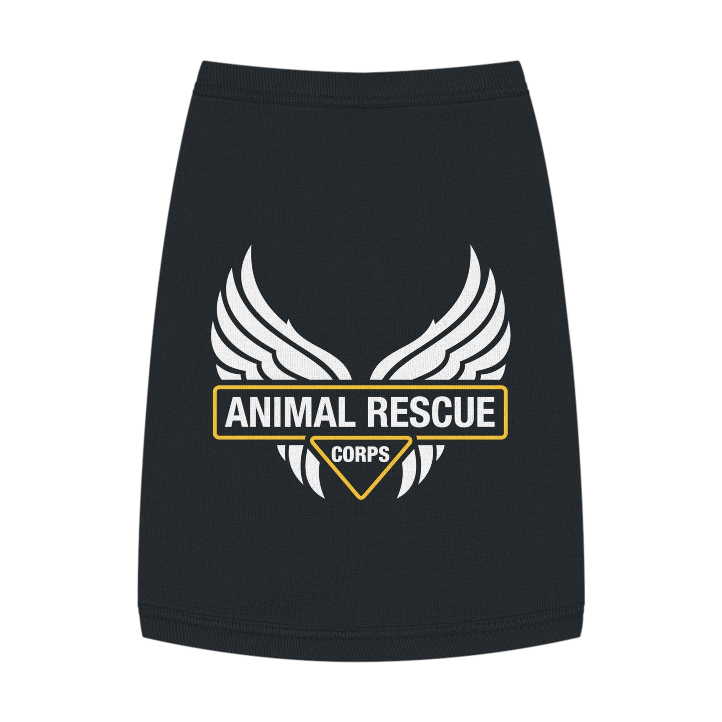 ARC Logo Companion Animal Black Tank Top with white logo