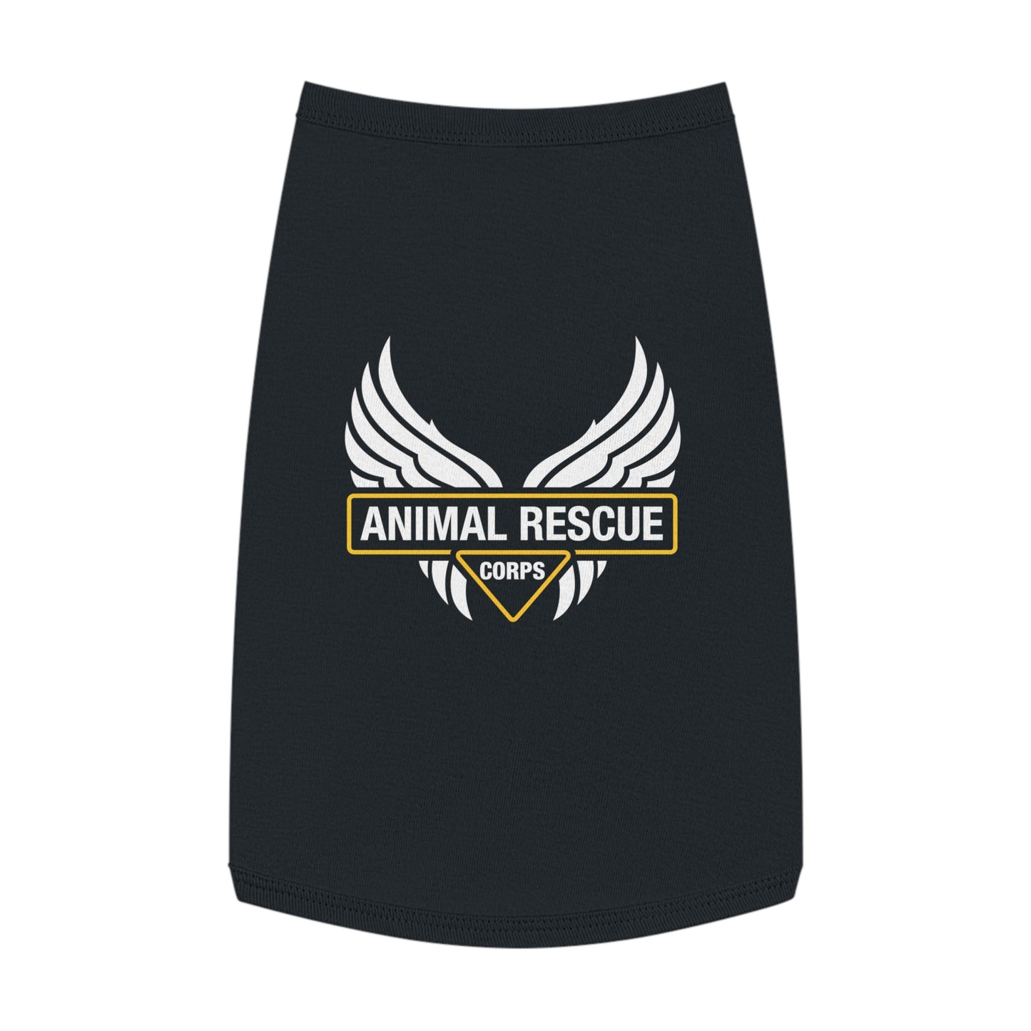 ARC Logo Companion Animal Black Tank Top with white logo