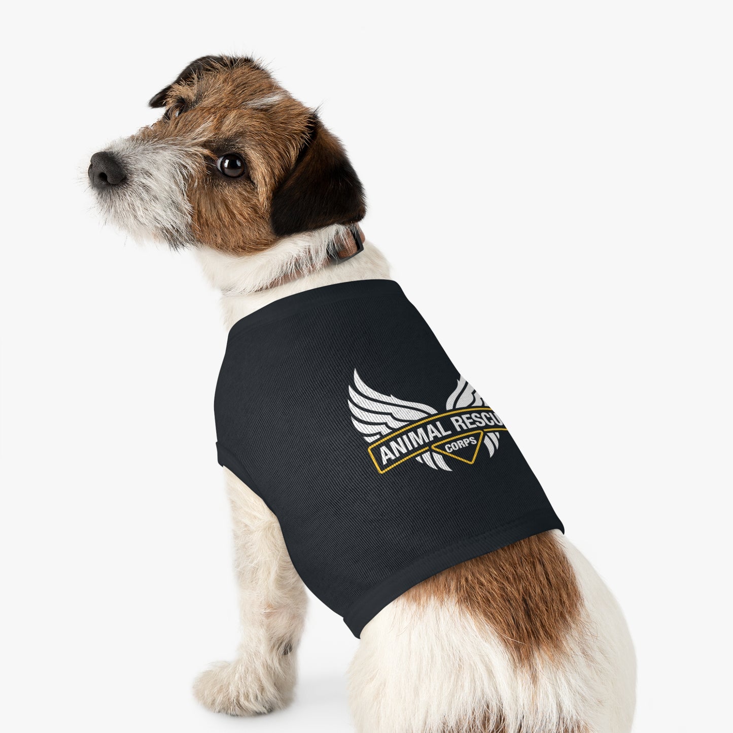 ARC Logo Companion Animal Black Tank Top with white logo