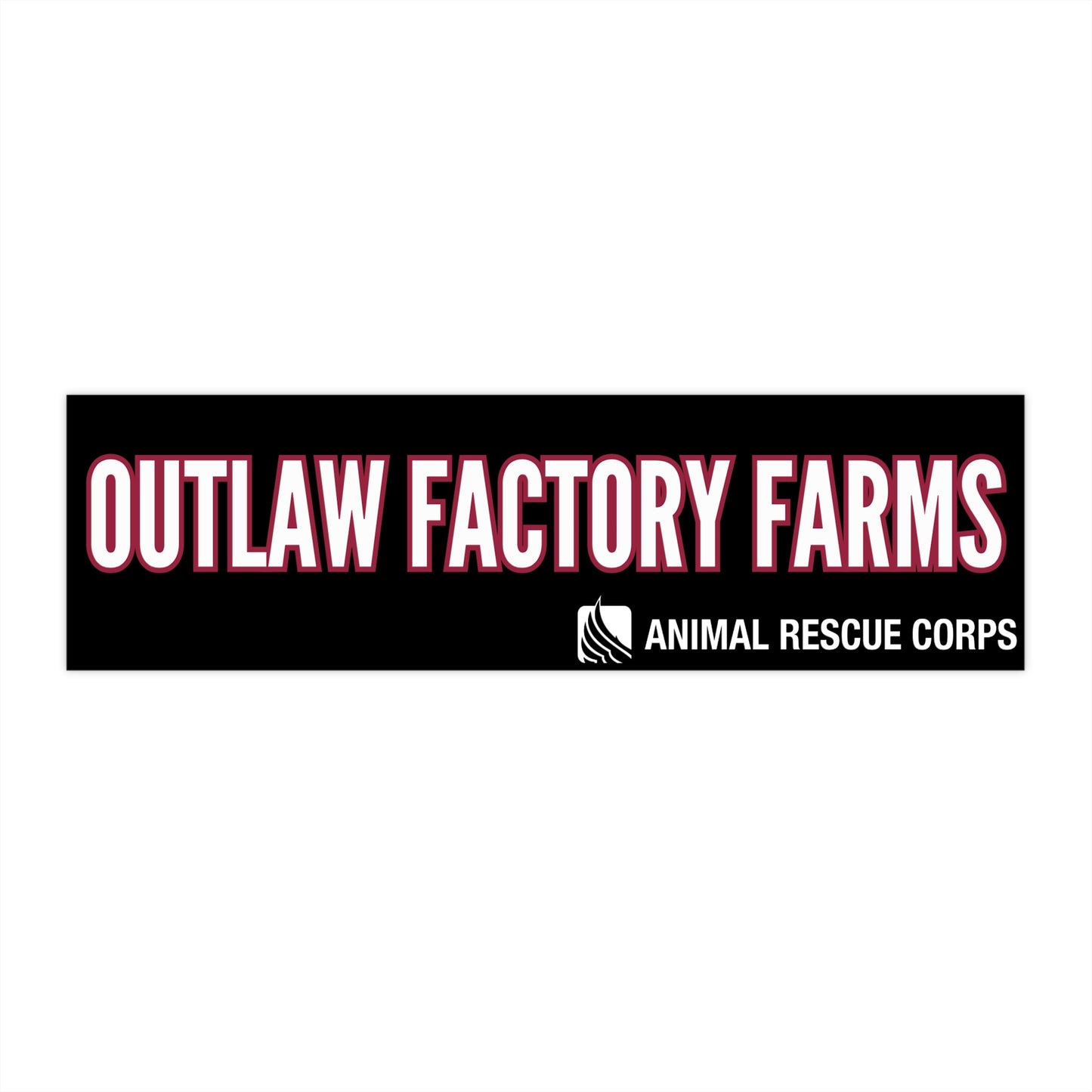 Outlaw Factory Farms Bumper Sticker