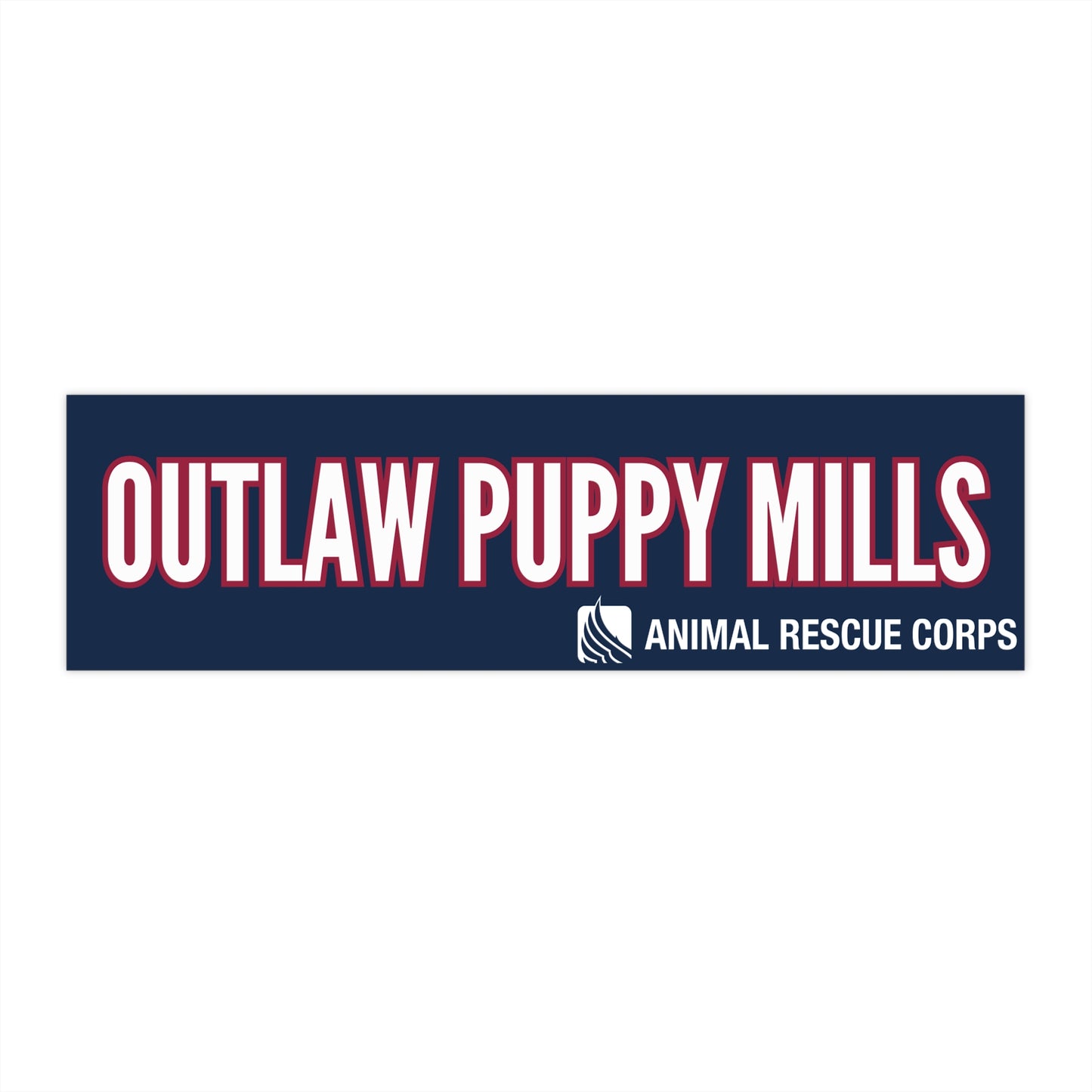 Outlaw Puppy Mills Bumper Sticker