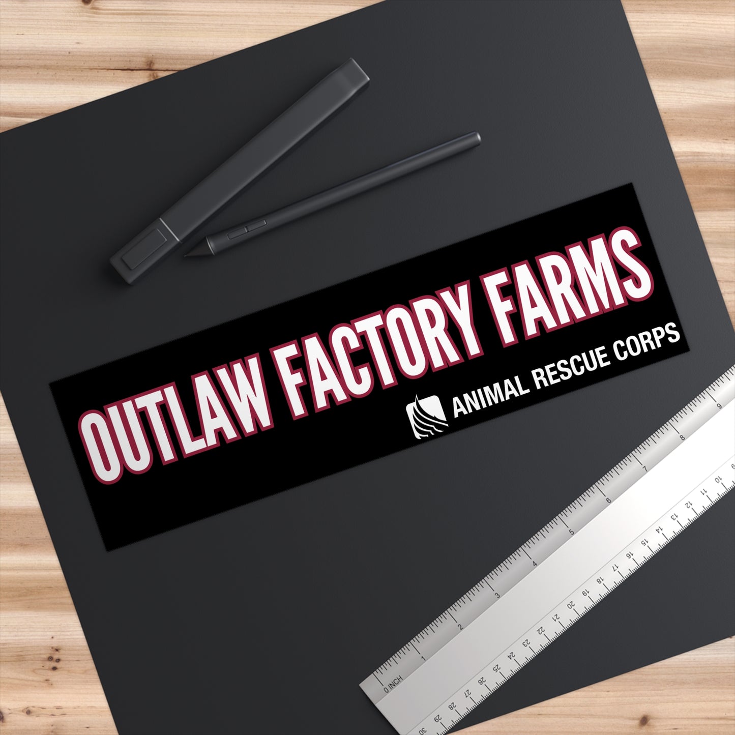 Outlaw Factory Farms Bumper Sticker