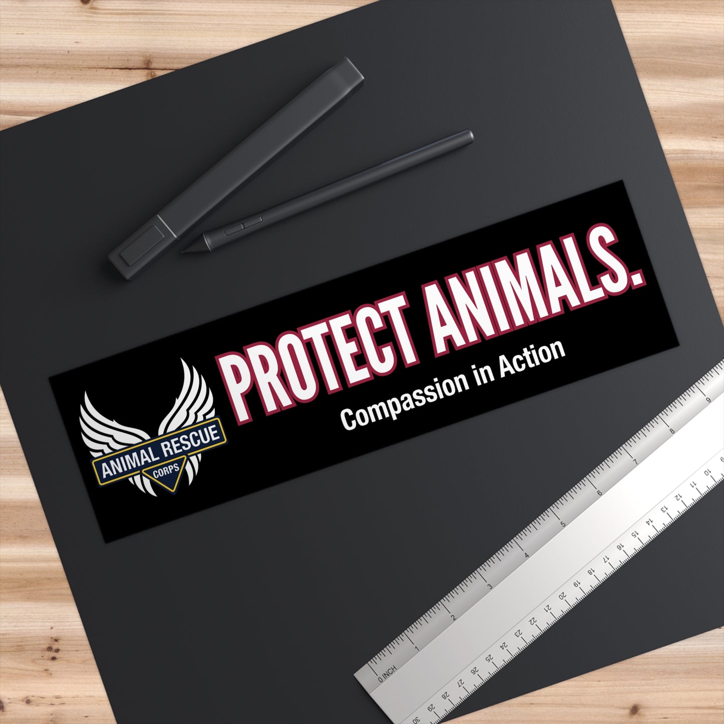 Protect Animals Bumper Sticker